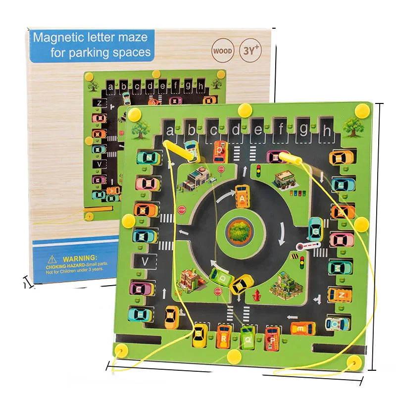Jeu d'Alphabet Magnétique Amusant pour Enfants