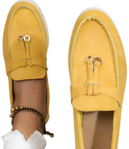 Mocassins Féminins Élégants à Nœuds
