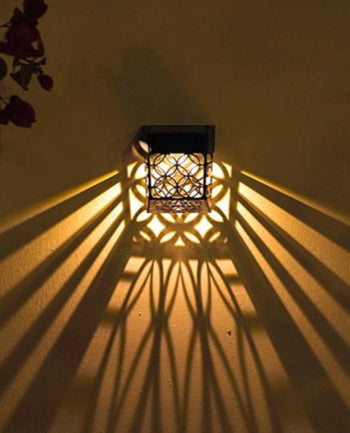 Lampe Solaire de Jardin Robuste et Économe