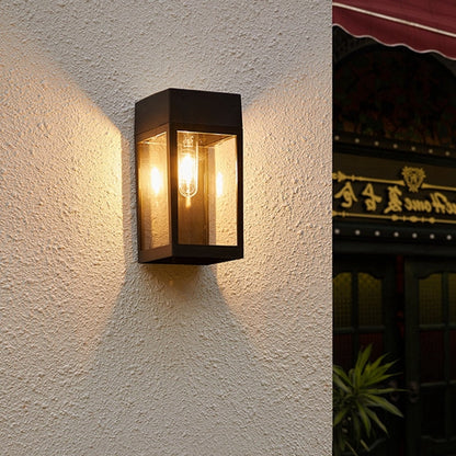 Lampe Solaire Murale Extérieure Élégante