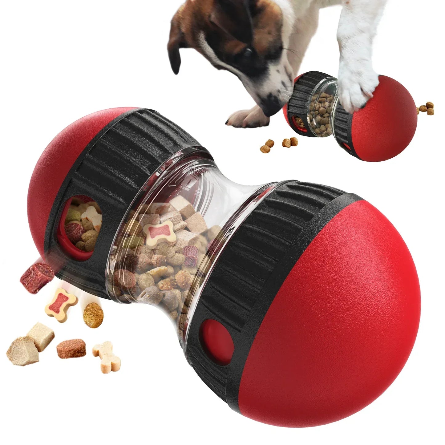 Jouet Intelligent Chien avec Distributeur Alimentaire Lent - BlxckFR