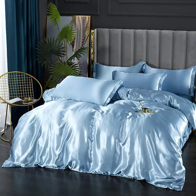 Literie Satin Doux et Raffiné pour Chambre Élégante