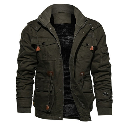 Veste Hiver Polaire avec Poches Pratiques