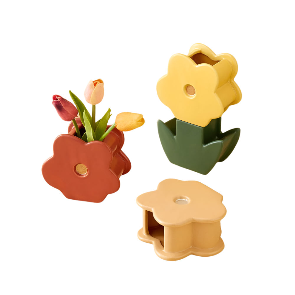 Vase Florale Coloré Moderne - BlxckFR