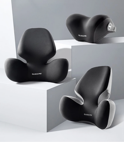 Coussin de soutien dorsal Ergonomique pour voiture avec tête repose - Foivo