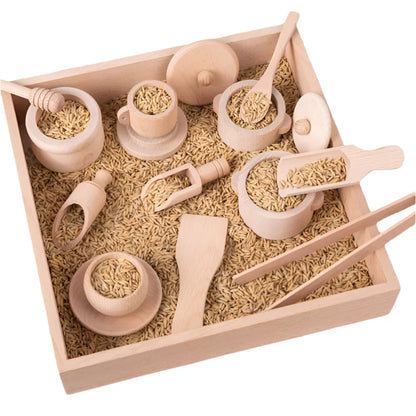 Jeu de Cuisine en Bois pour Enfants - BlxckFR