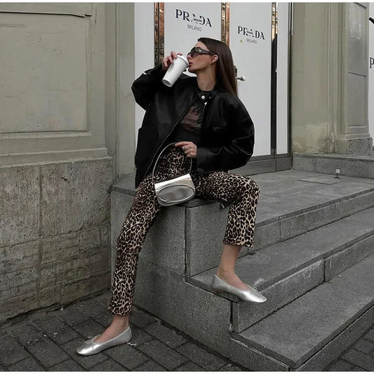 Jean imprimé animalier tendance - BlxckFR