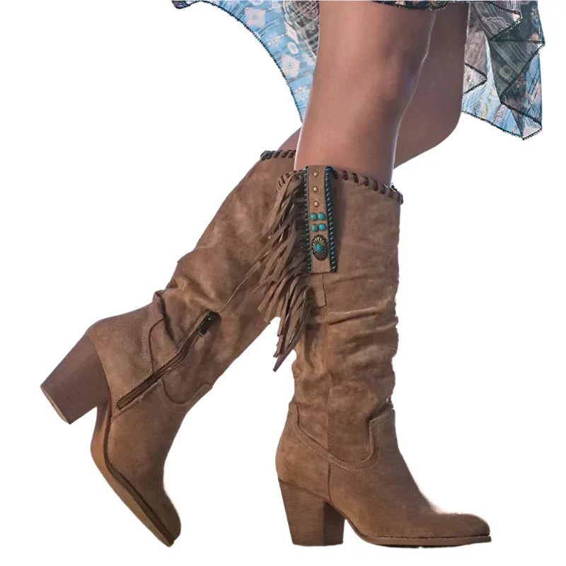 Bottes Country Féminines Hautes - BlxckFR