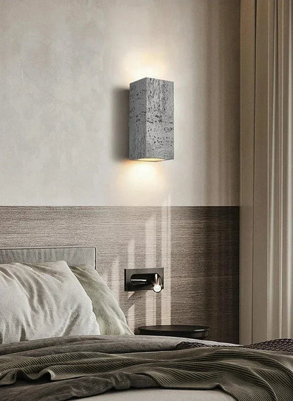 Lampe Murale Béton Élégante Éco-Énergétique