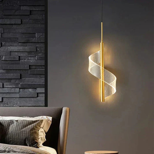 Luminaire Suspendu LED Métal Élégant Éco-Énergétique - Foivo