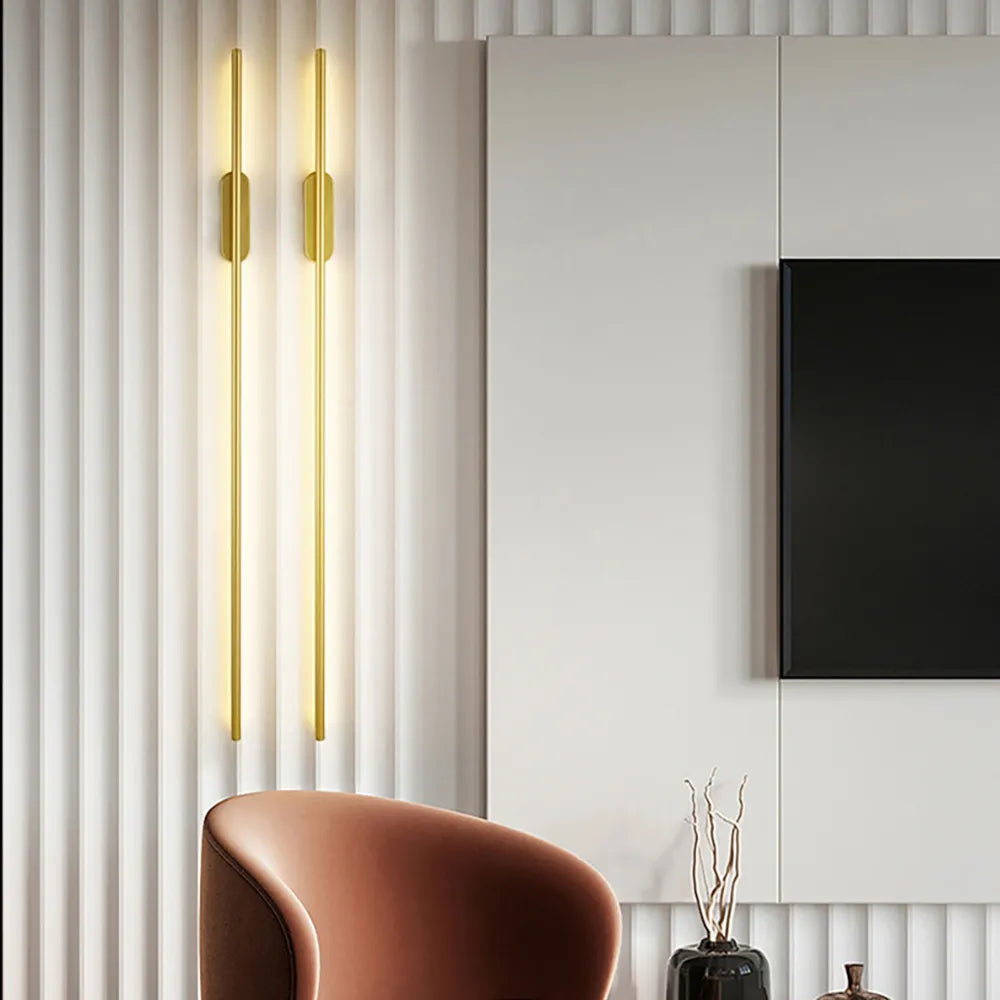 Lampe Murale Design Noir Or Élégant