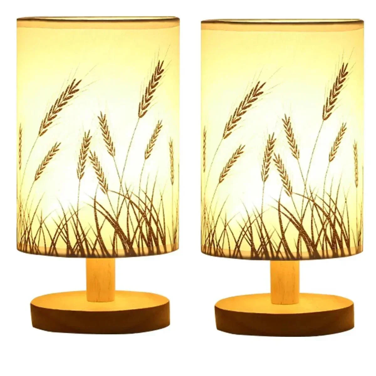 Lampe Bois Naturel Élégante | Éclairage LED Doux et Chaleureux