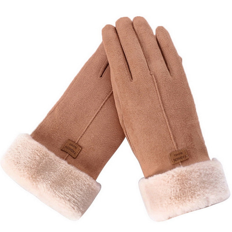 Gants Hiver doublés Polaire Étanches Tactile