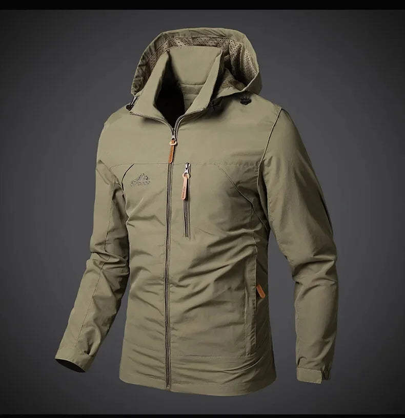 Veste à capuche étanche urbaine