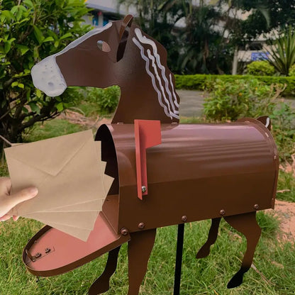 Boîte aux Lettres En Métal Robuste Faune