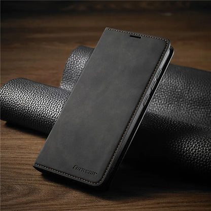 Étui iPhone Cuir avec Fentes Cartes de Crédit