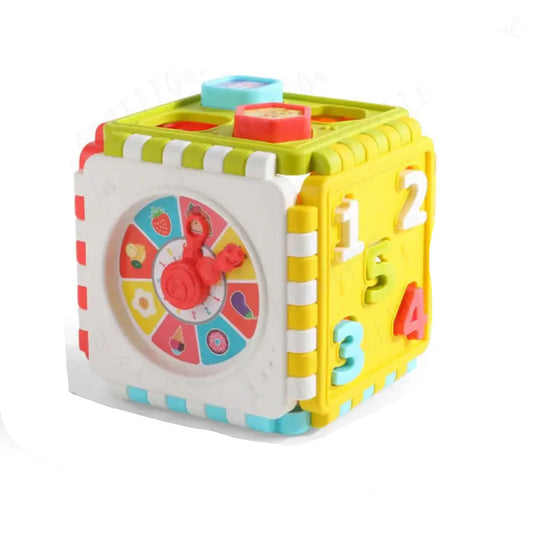 Jeu Éducatif Montessori - Cube d'Apprentissage Coloré - BlxckFR