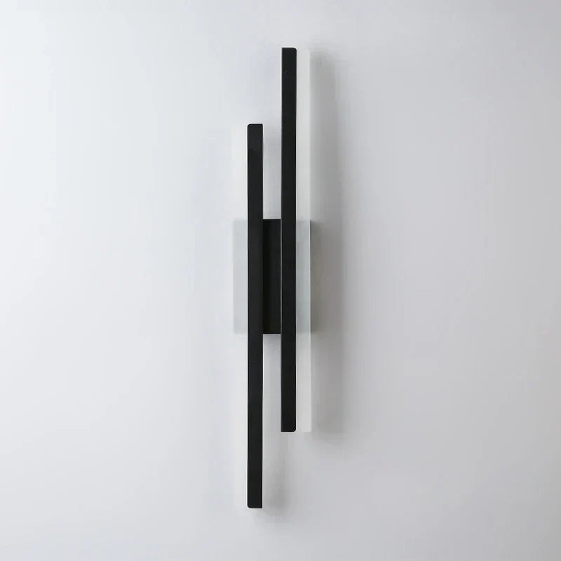 Lampe Murale Noire LED Intérieure Élégante