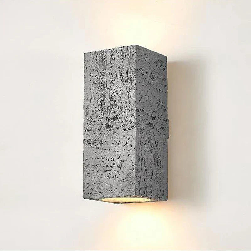 Lampe Murale Béton Chic et Économe en Énergie