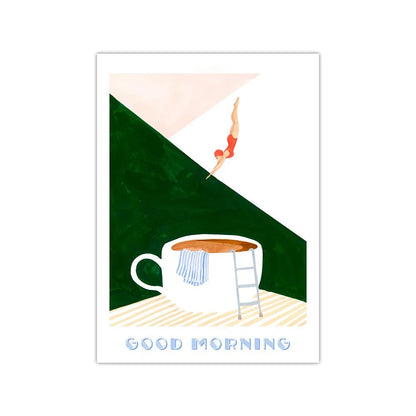 Mugs et Affiches Café Originaux