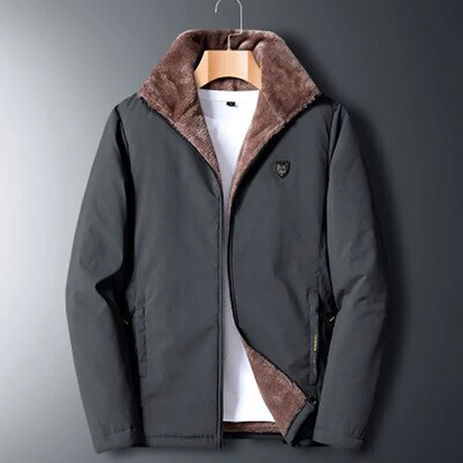 Veste Polaire Douce avec Fermeture Éclair et Poches