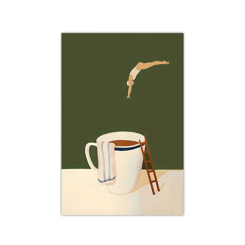Mugs et Affiches Café Originaux