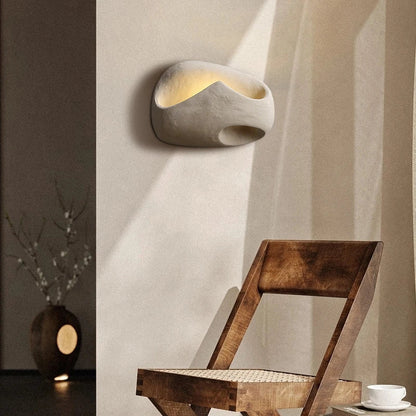 Lampe Murale Minimaliste en Béton | Déco Intérieure Épurée