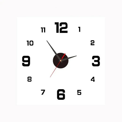 Horloge Murale Discrète - Design Raffiné et Moderne