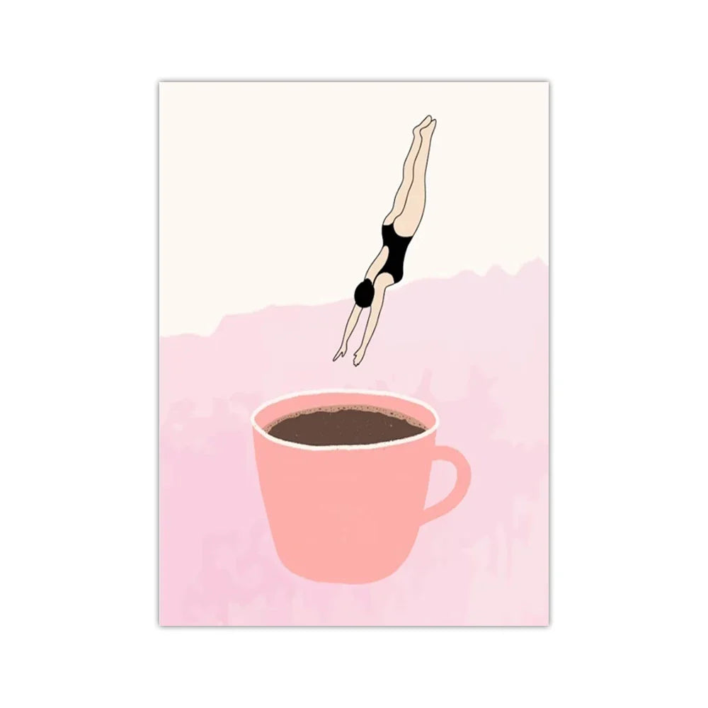 Mugs et Affiches Café Originaux