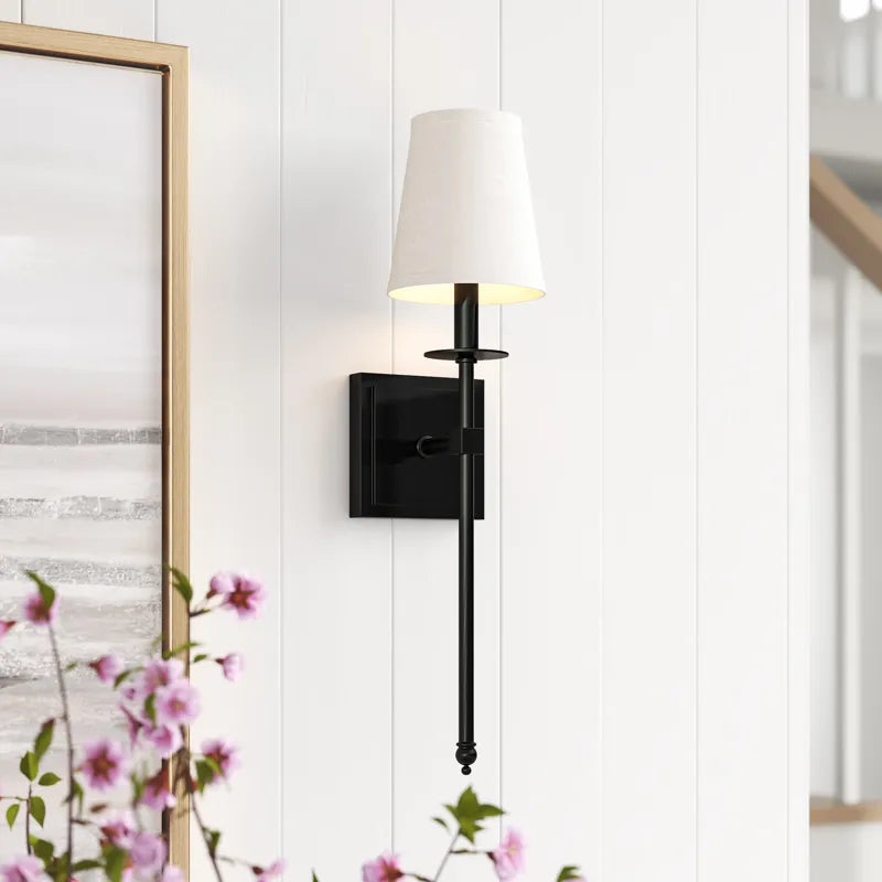 Lampe Murale Design Or Noir Élégant