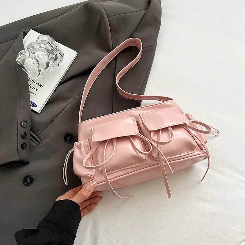 Sac à Bandoulière Chic avec Nœud