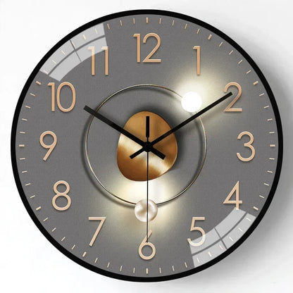 Horloge Murale Discrète - Design Raffiné et Moderne