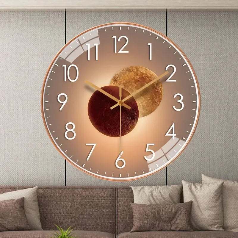 Horloge Murale Discrète - Design Raffiné et Moderne - Foivo
