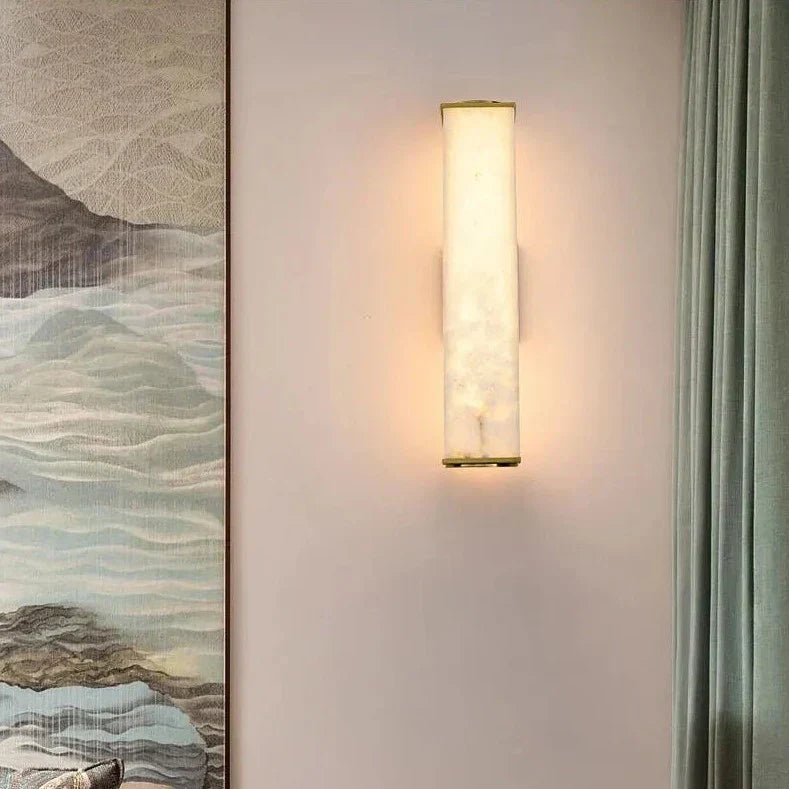 Lampe Murale Design en Pierre | Éclairage LED Raffiné