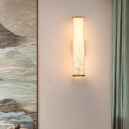 Lampe Murale Design en Pierre | Éclairage LED Raffiné