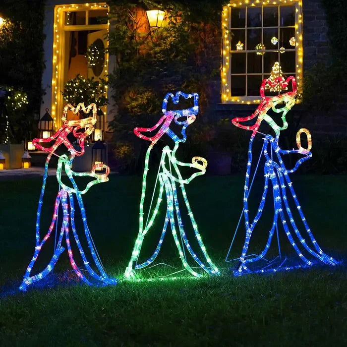 Décoration Lumineuse Étoile de Noël - BlxckFR
