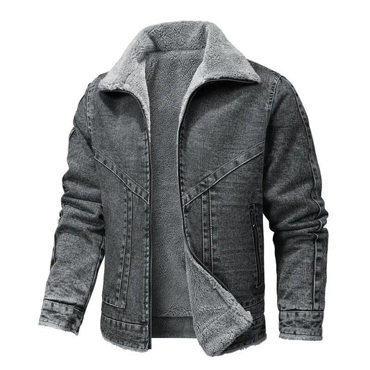 Veste Denim Héritage Chic pour Homme - BlxckFR