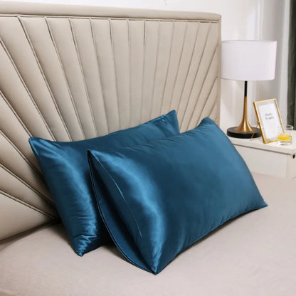 Housse de Coussin en Soie Douce pour Peau Sensitive