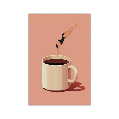 Mugs et Affiches Café Originaux