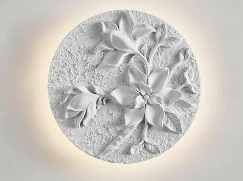 Lampe Murale Rétro Circulaire Élégante