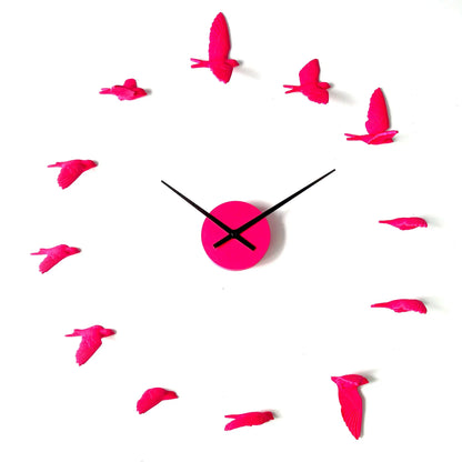 Horloge Design Oiseau Décoratif