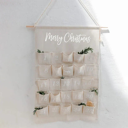 Calendrier de Noël Murale Déco Maison