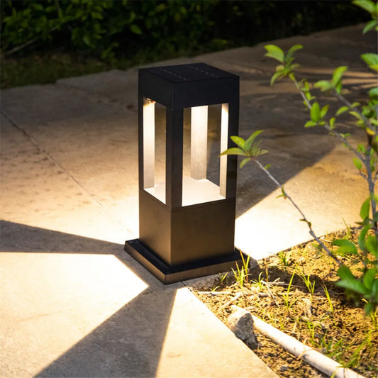 Lampe Solaire de Jardin Élégante - Éclairage Extérieur Économique - Foivo