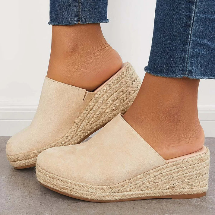 Sandales Talon Bloc en Suède pour Femmes