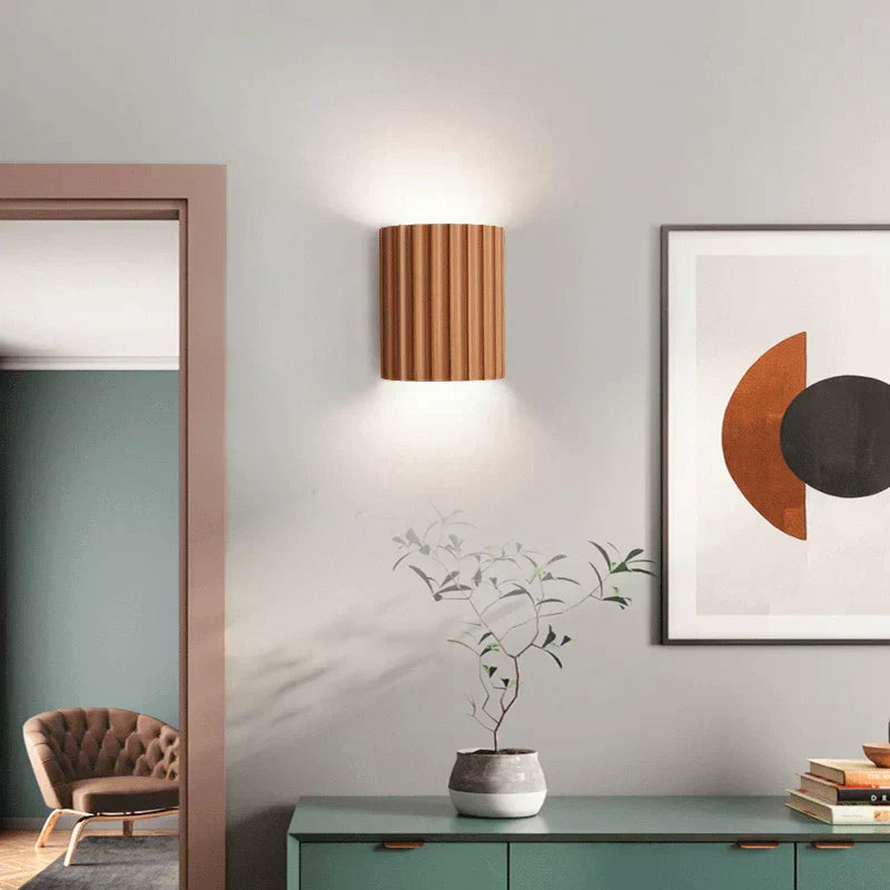 Lampe Murale en Résine Élégante et Écologique