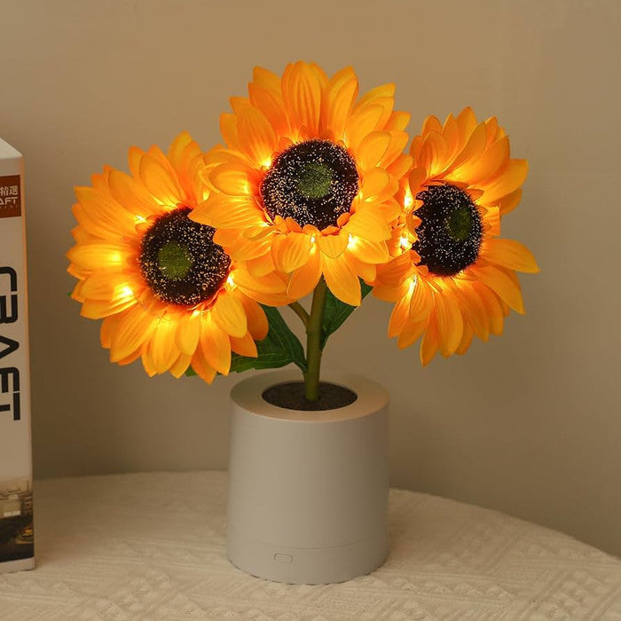 Lampe Fleur Décorative - Élégance Végétale - Foivo