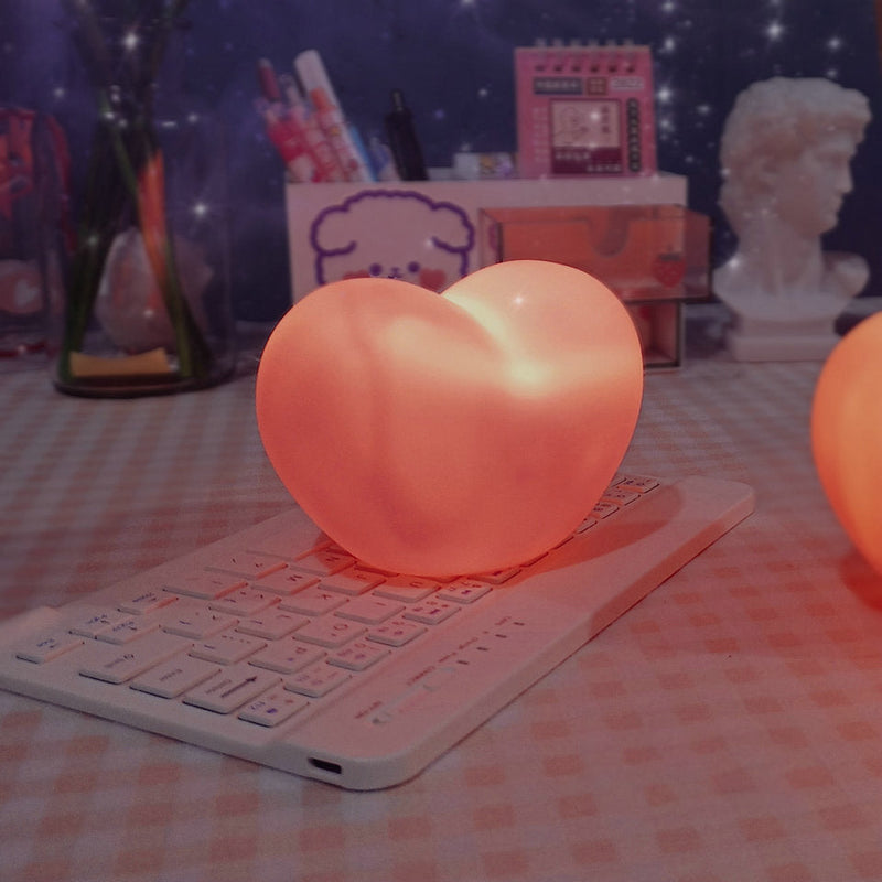 Lampe LED Cœur Décoratif Romantique