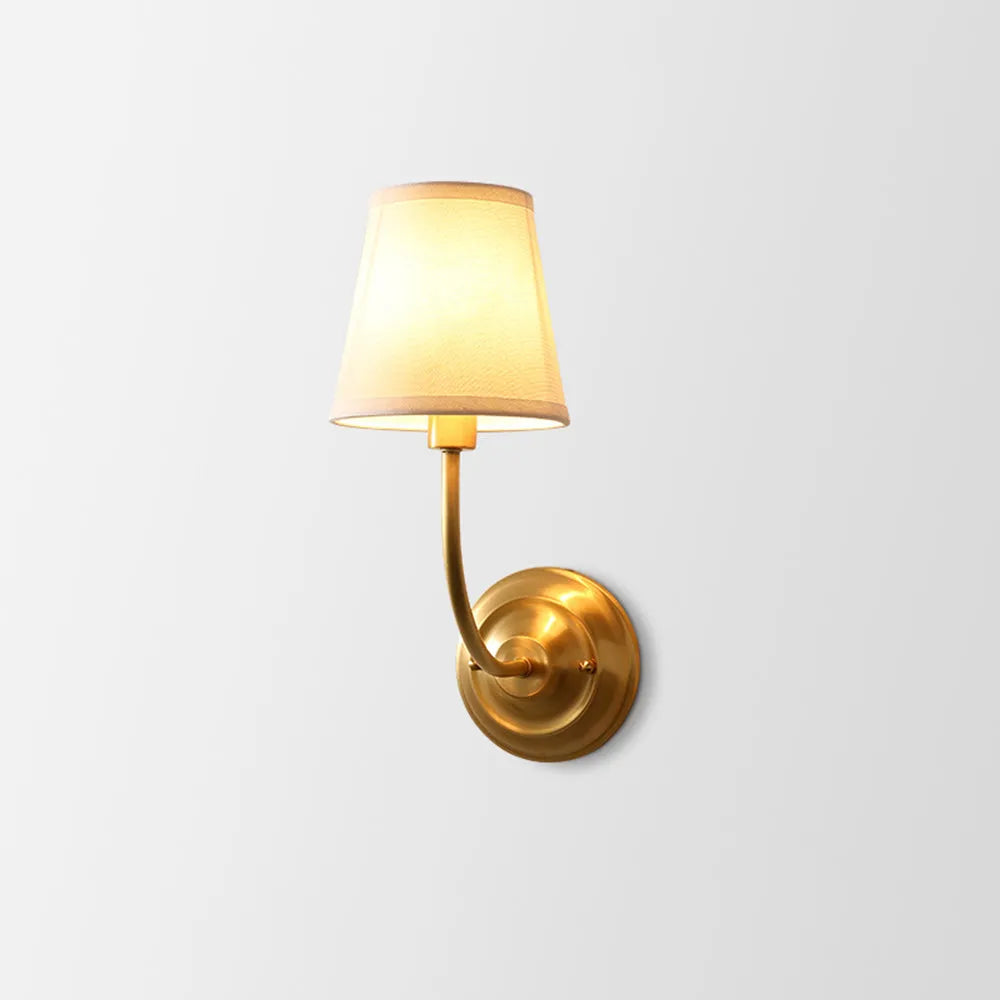 Lampe Murale Cuivre Chic avec Éclairage Ambiant