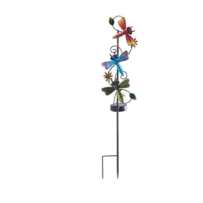 Lampe Solaire de Jardin Élégante en Métal