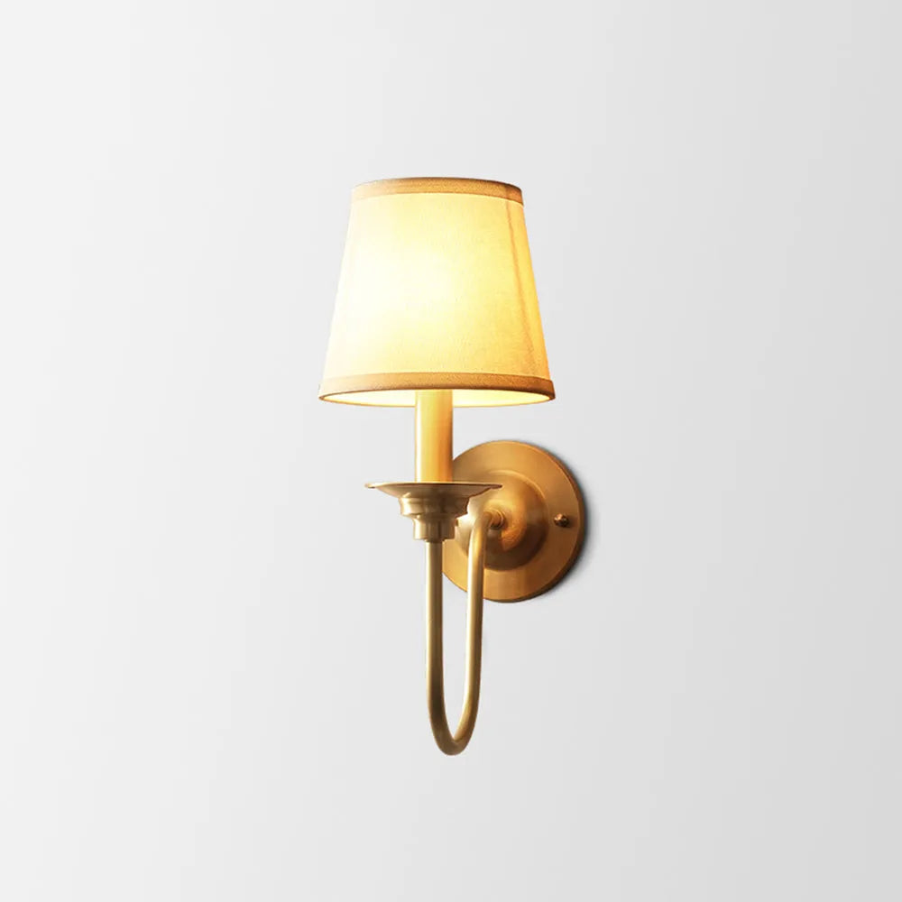 Lampe Murale Cuivre Chic avec Éclairage Ambiant